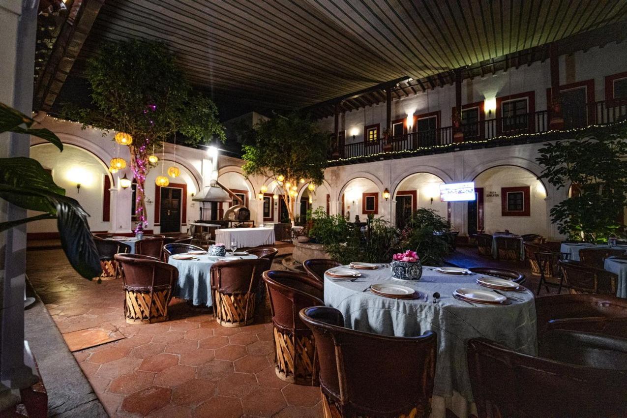 Best Western Plus Posada De Don Vasco Pátzcuaro Zewnętrze zdjęcie Restaurant in the hotel